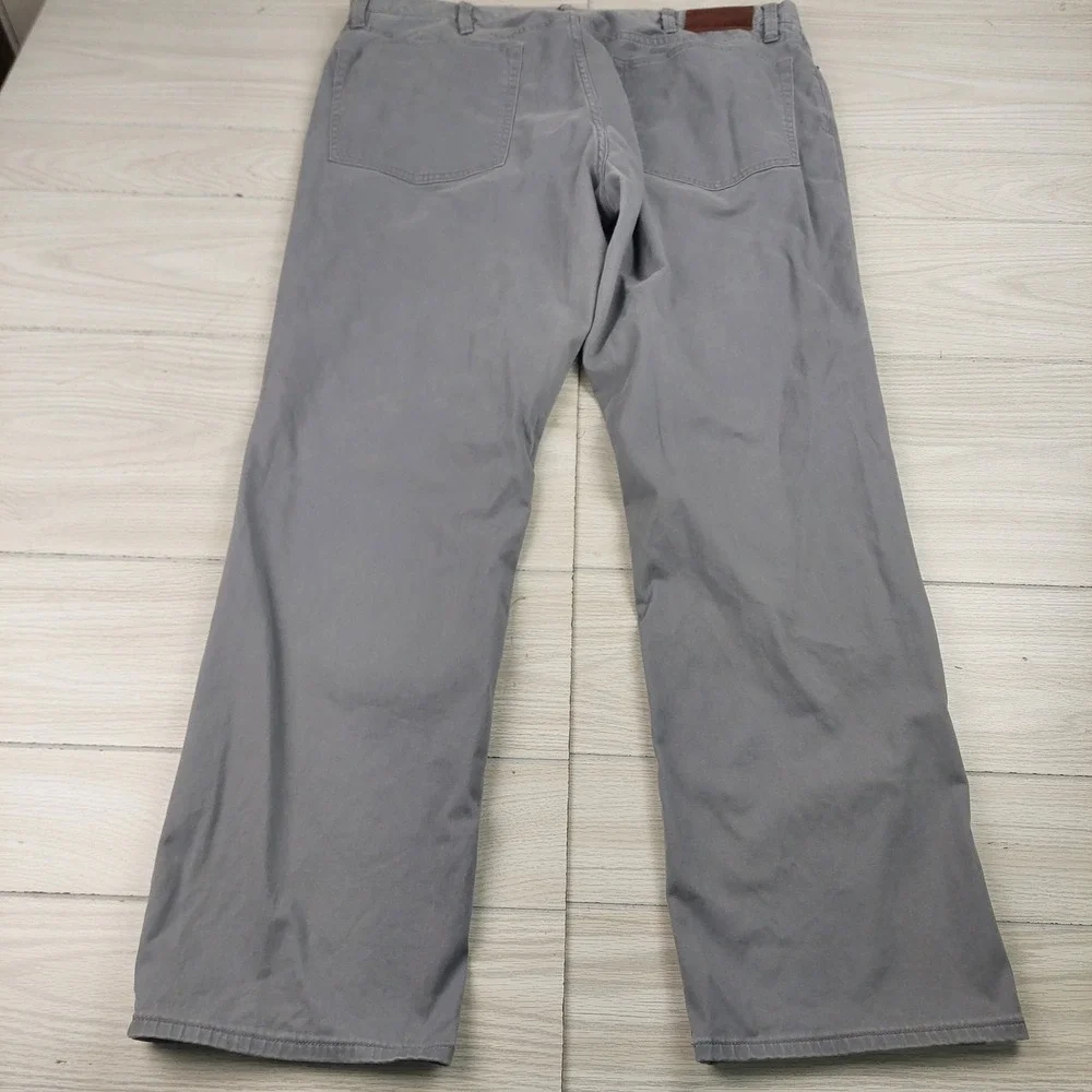 Polo Ralph Lauren Pants Mens 40x32 Grey Stretch Slim Straight Fit Chinos